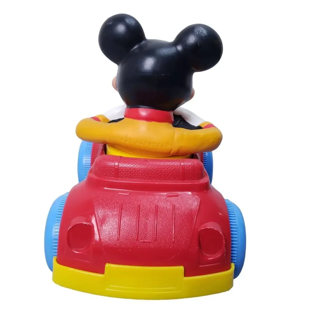 Vintage 1973 Kohner Pull-Mees Mickey Mouse Car No. 701 Missing String